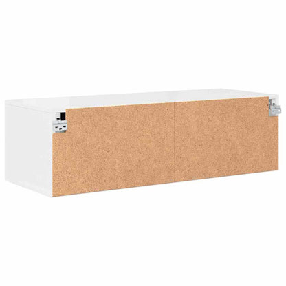 TV-skap med skuff Betonggrå 100.5 x 39 x 30 cm Konstruert tre