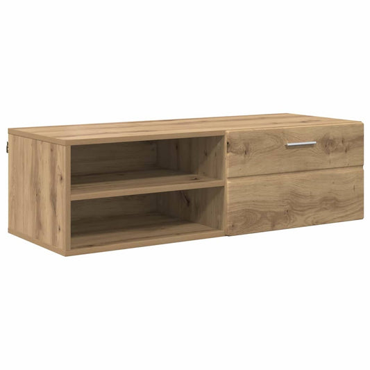 TV-skap med skuff artisan eik 100.5 x 39 x 30 cm Konstruert tre