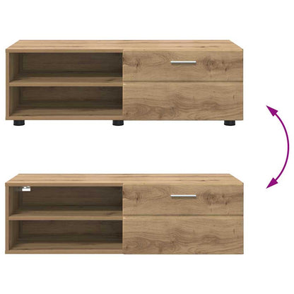 TV-skap med skuff artisan eik 100.5 x 39 x 30 cm Konstruert tre