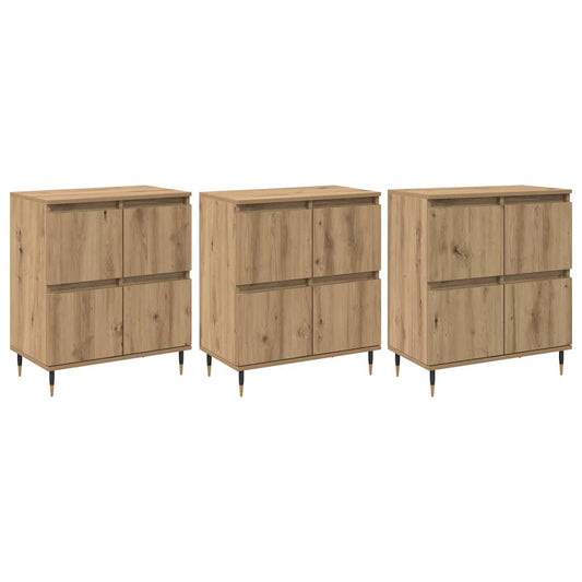 Skap 3 pcs artisan eik 180 x 35 x 70 cm Konstruert tre