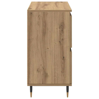 Skap 2 pcs artisan eik 120 x 35 x 70 cm Konstruert tre