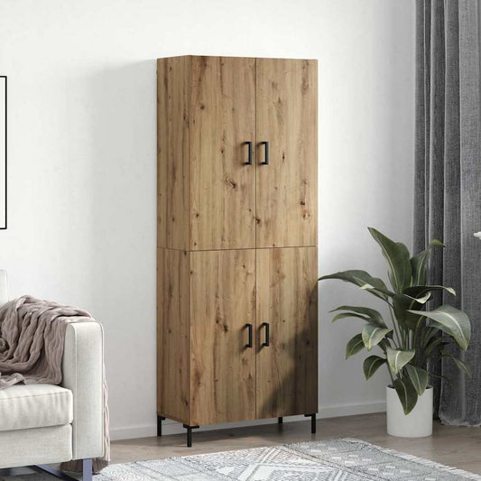 Høyskap artisan eik 69.5 x 34 x 180 cm Konstruert tre