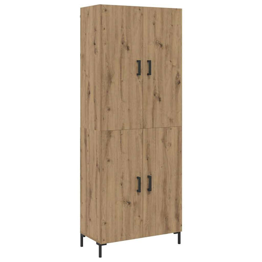 Høyskap artisan eik 69.5 x 34 x 180 cm Konstruert tre