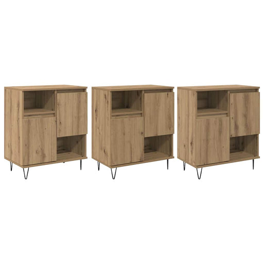 Skap 3 pcs artisan eik 180 x 35 x 70 cm Konstruert tre