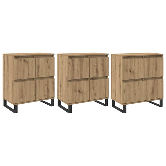 Skap 3 pcs artisan eik 180 x 35 x 70 cm Konstruert tre