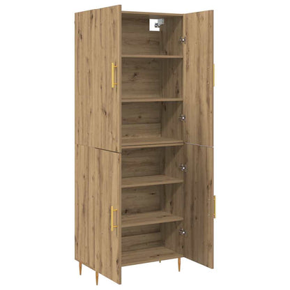 Høyskap artisan eik 69.5 x 34 x 180 cm Konstruert tre