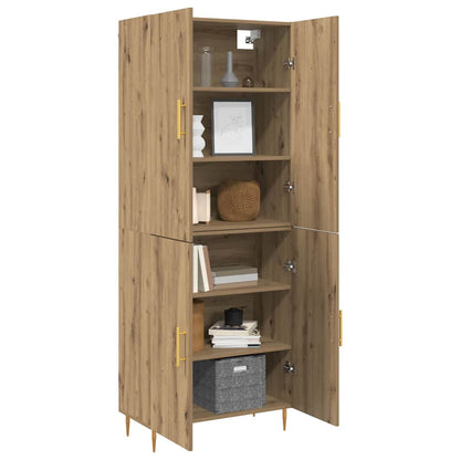 Høyskap artisan eik 69.5 x 34 x 180 cm Konstruert tre