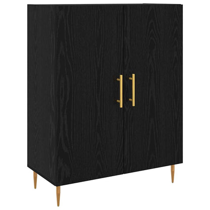 Høyskap Svart eik 69.5 x 34 x 180 cm Konstruert tre