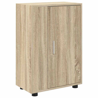 4-delt TV-skapsett Veggmontert 4 pcs Sonoma eik Konstruert tre