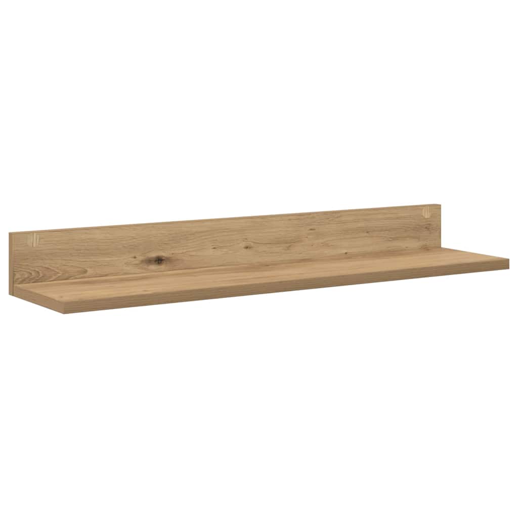4-delt TV-skapsett Veggmontert 4 pcs artisan eik Konstruert tre