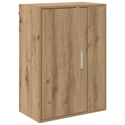 4-delt TV-skapsett Veggmontert 4 pcs artisan eik Konstruert tre