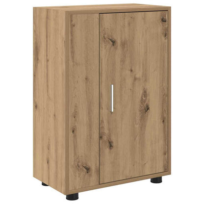 4-delt TV-skapsett Veggmontert 4 pcs artisan eik Konstruert tre