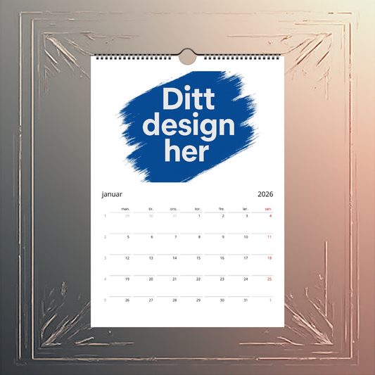 Veggkalendere 2026 Stående