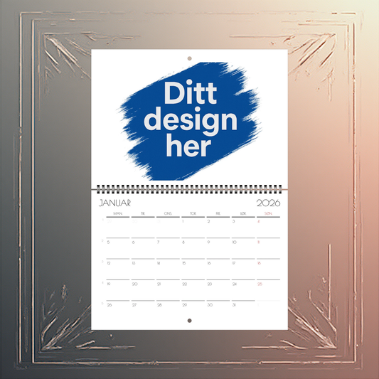 Veggkalendere 2026 liggende