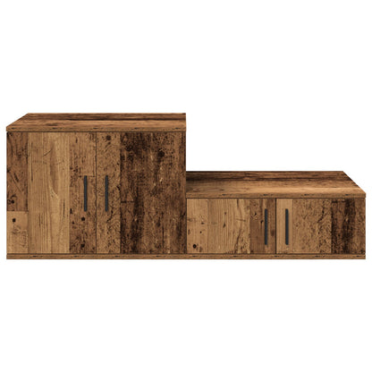 Lagermøbel Gamle tre 127x41x40 cm Ingeniørtre