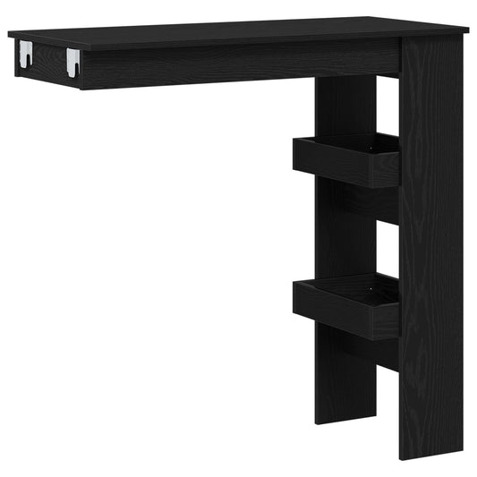 Barbord - Svart Eik - 102x55x103.5 cm - Laget av Konstruert Tre