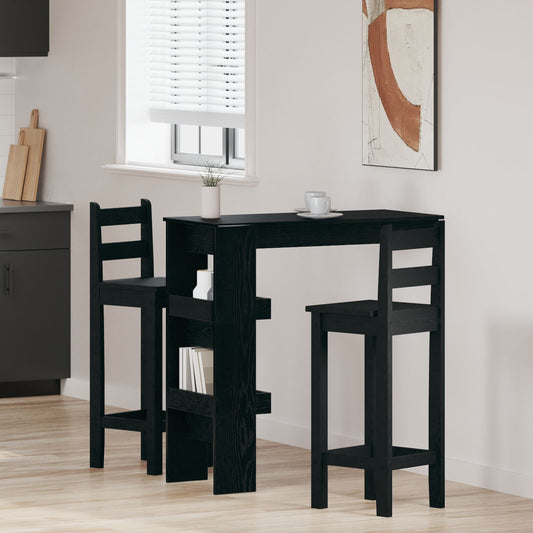 Barbord - Svart Eik - 102x55x103.5 cm - Laget av Konstruert Tre