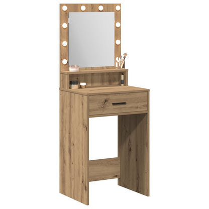 Artisan Eik Konstruert Tre 50 x 41 x 135 cm Hyller Sminkebord