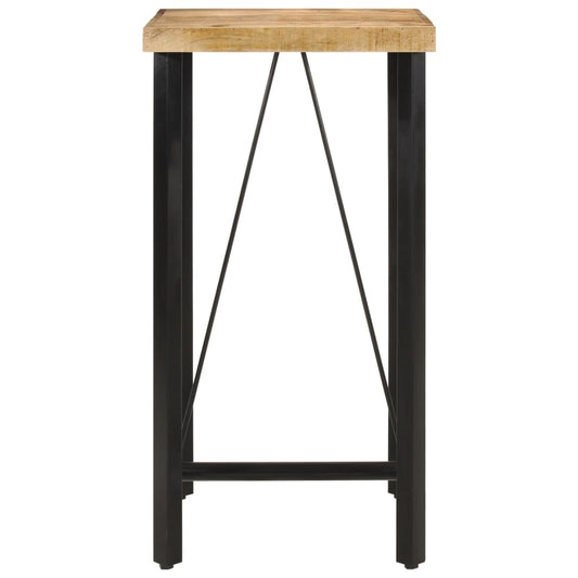 Barbord 55x55x107 cm heltre mango og jern - DMF Handel