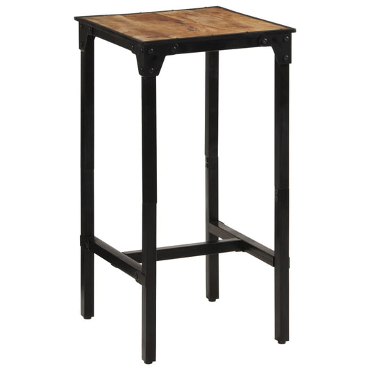 Barbord 60x55x107 cm grovt heltre mangotre - DMF Handel