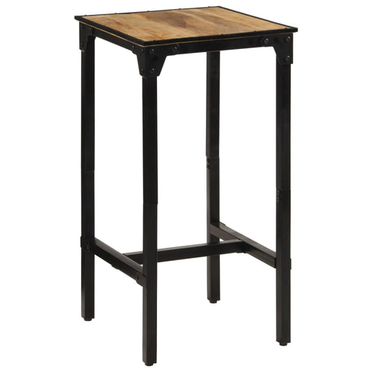 Barbord 60x55x107 cm grovt heltre mangotre - DMF Handel