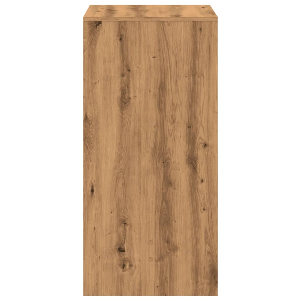 Barbord artisan eik 51x50x103,5 cm konstruert tre - DMF Handel