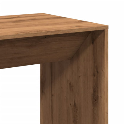 Barbord artisan eik 51x50x103,5 cm konstruert tre - DMF Handel