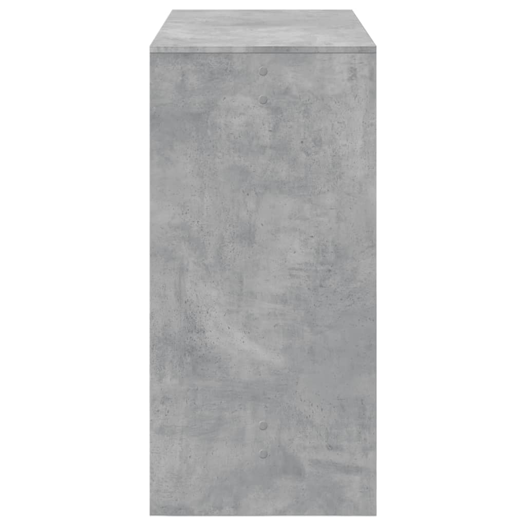 Barbord betonggrå 102x50x103,5 cm konstruert tre - DMF Handel