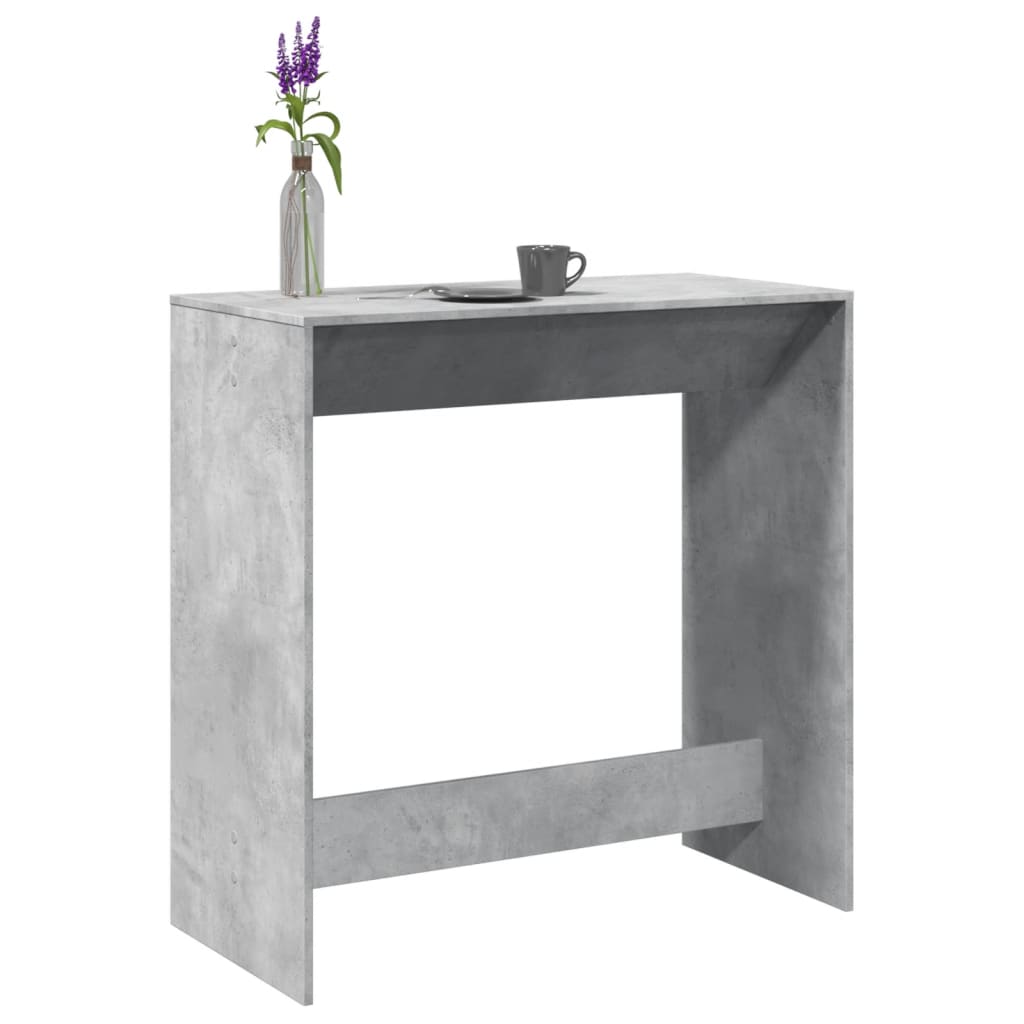 Barbord betonggrå 102x50x103,5 cm konstruert tre - DMF Handel