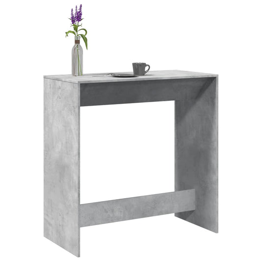 Barbord betonggrå 102x50x103,5 cm konstruert tre - DMF Handel