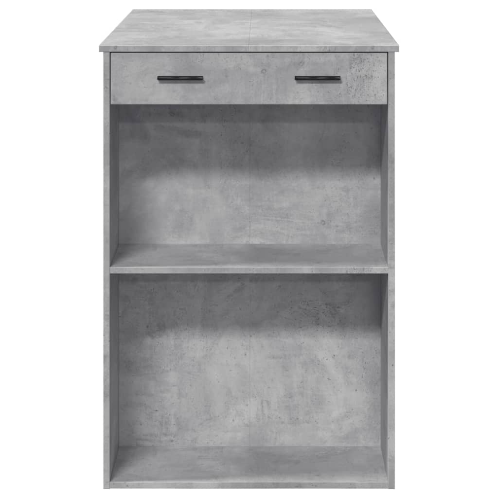 Barbord betonggrå 102x70x103,5 cm konstruert tre - DMF Handel