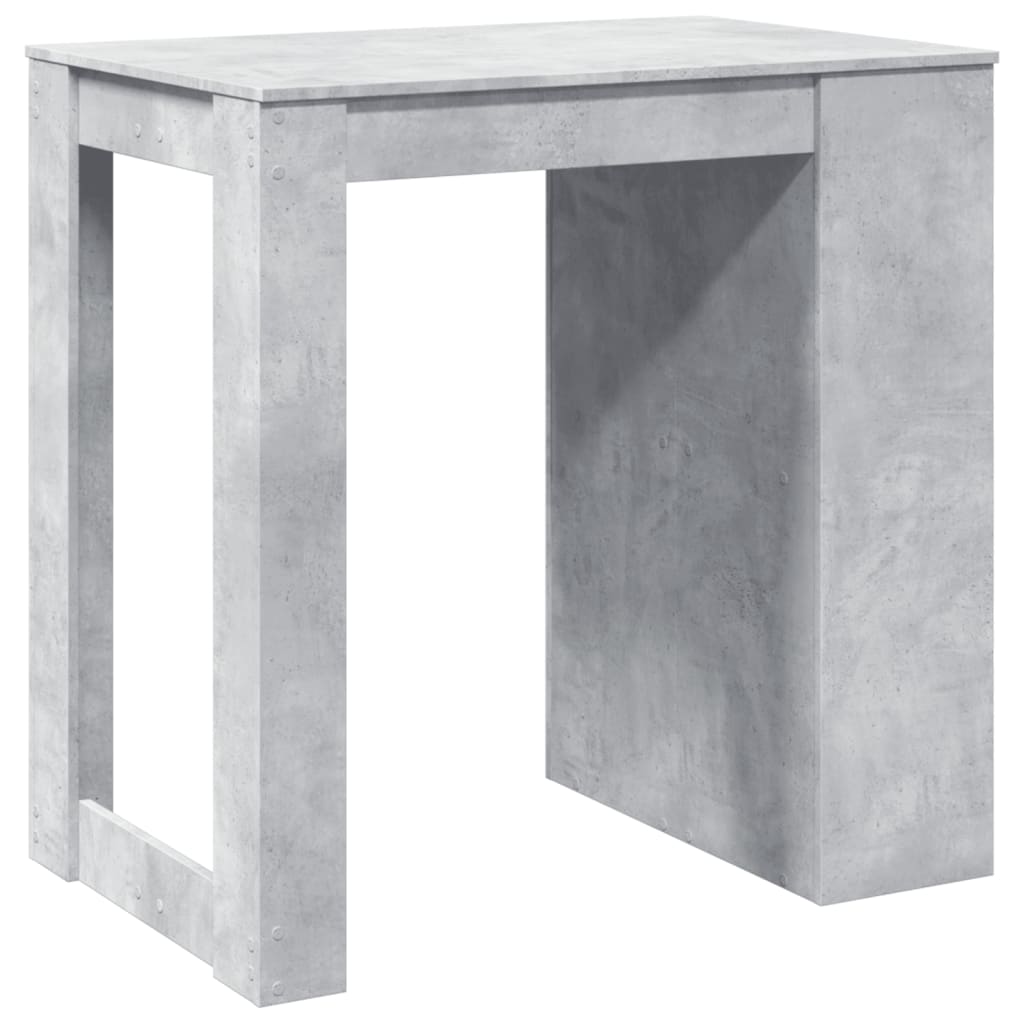 Barbord betonggrå 102x70x103,5 cm konstruert tre - DMF Handel