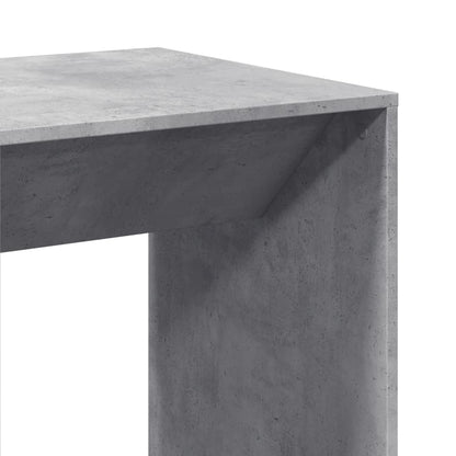 Barbord betonggrå 51x50x103,5 cm konstruert tre - DMF Handel