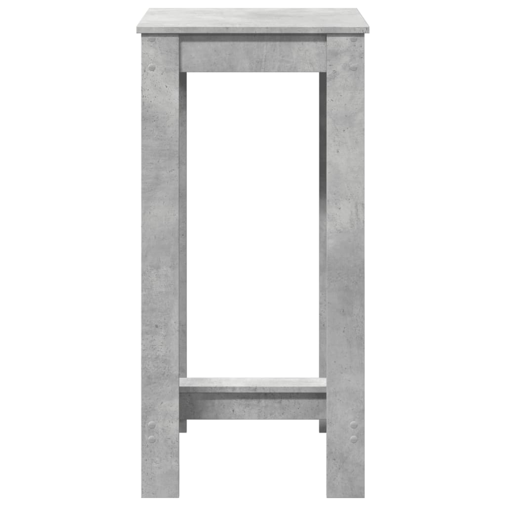 Barbord betonggrå 51x50x103,5 cm konstruert tre - DMF Handel