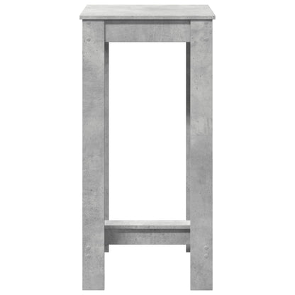 Barbord betonggrå 51x50x103,5 cm konstruert tre - DMF Handel