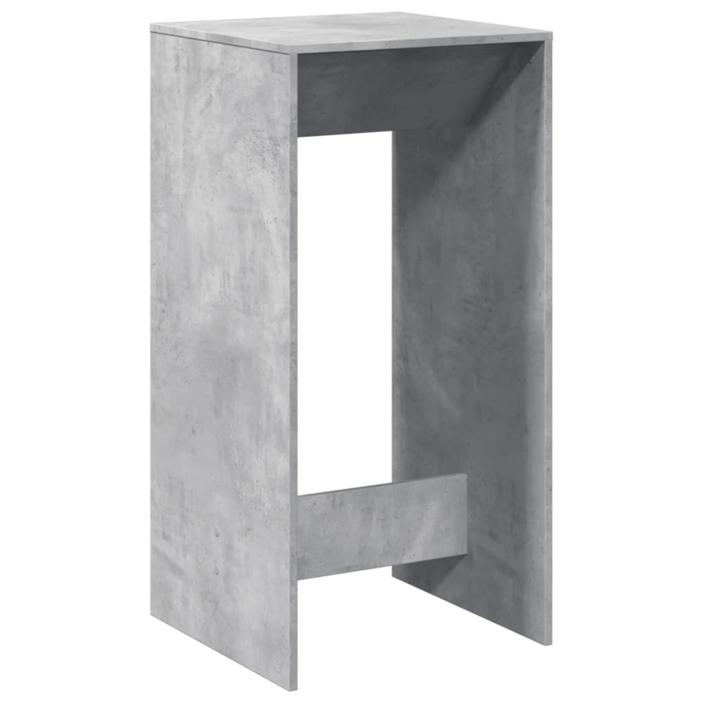 Barbord betonggrå 51x50x103,5 cm konstruert tre - DMF Handel