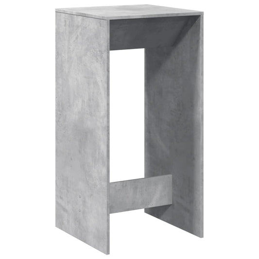 Barbord betonggrå 51x50x103,5 cm konstruert tre - DMF Handel