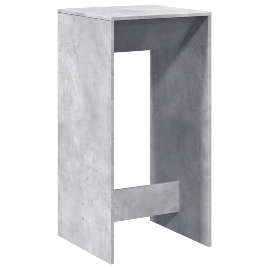 Barbord betonggrå 51x50x103,5 cm konstruert tre - DMF Handel