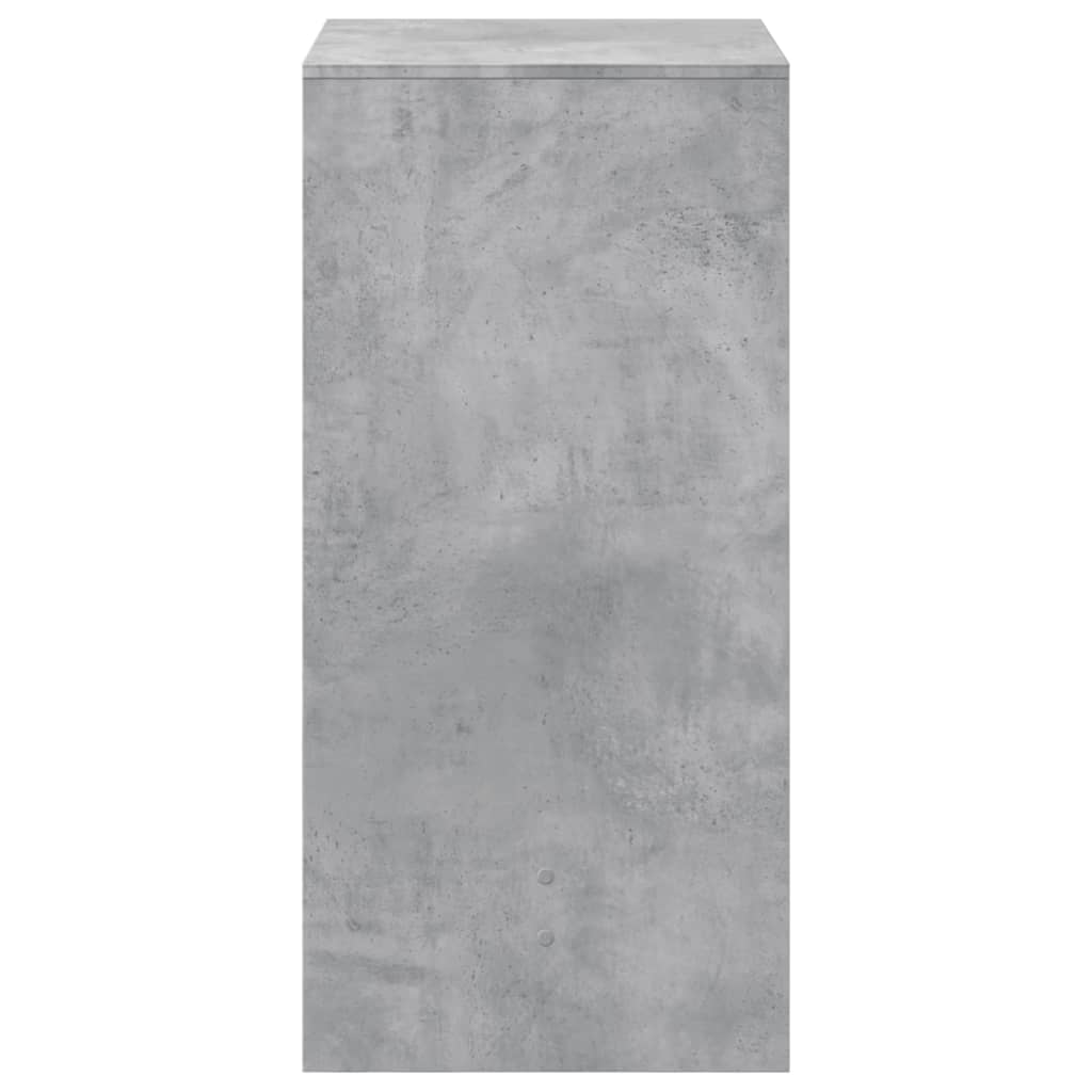 Barbord betonggrå 51x50x103,5 cm konstruert tre - DMF Handel