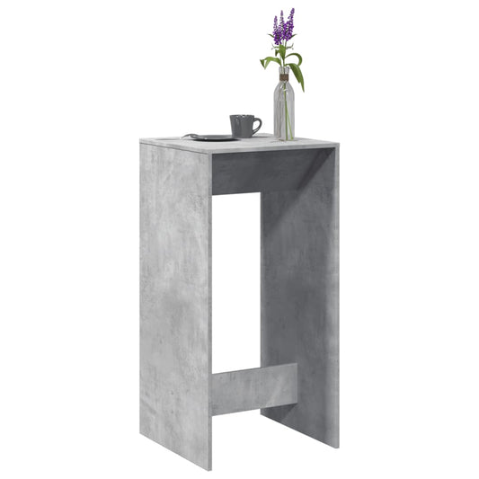 Barbord betonggrå 51x50x103,5 cm konstruert tre - DMF Handel