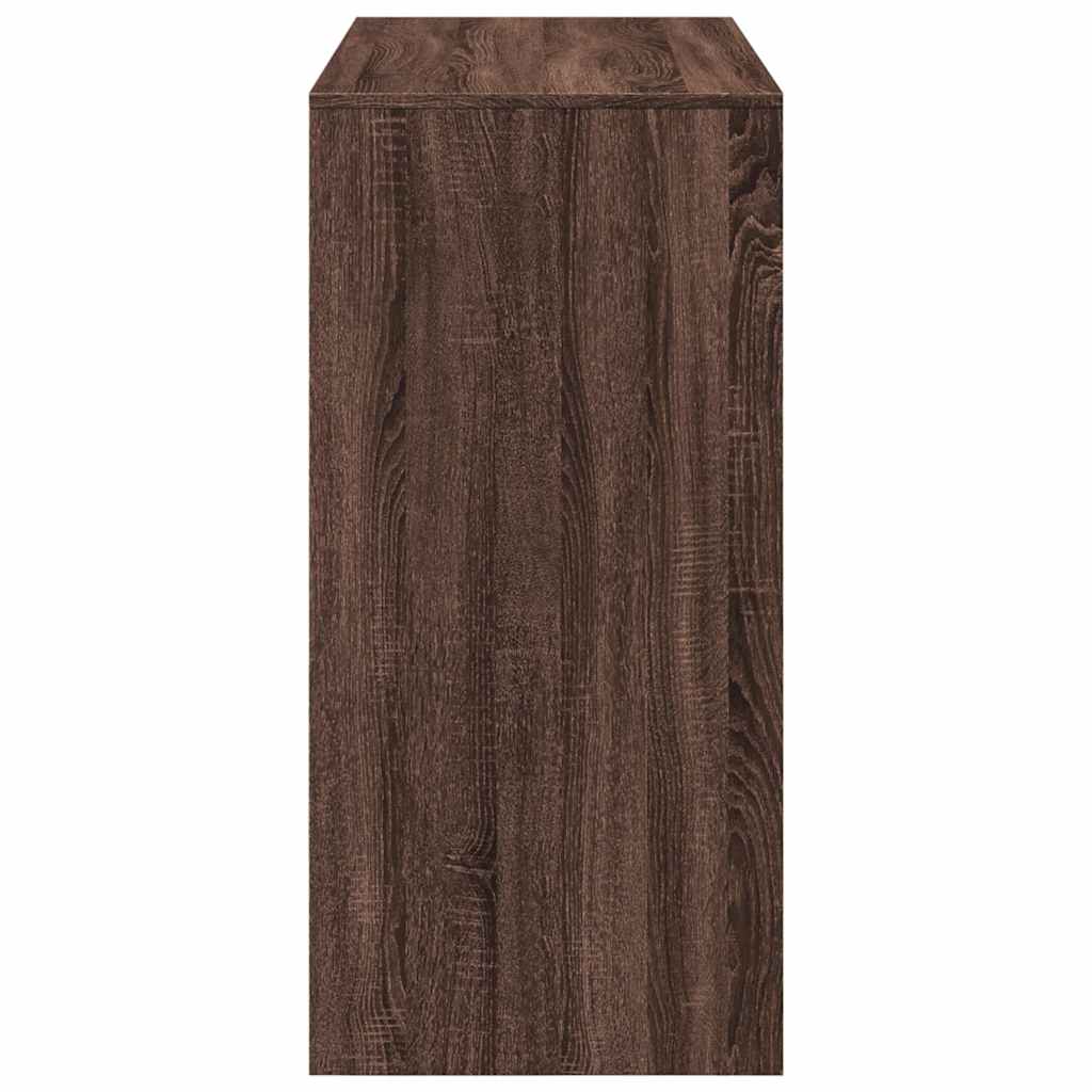 Barbord brun eik 102x50x103,5 cm konstruert tre - DMF Handel