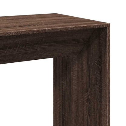 Barbord brun eik 102x50x103,5 cm konstruert tre - DMF Handel
