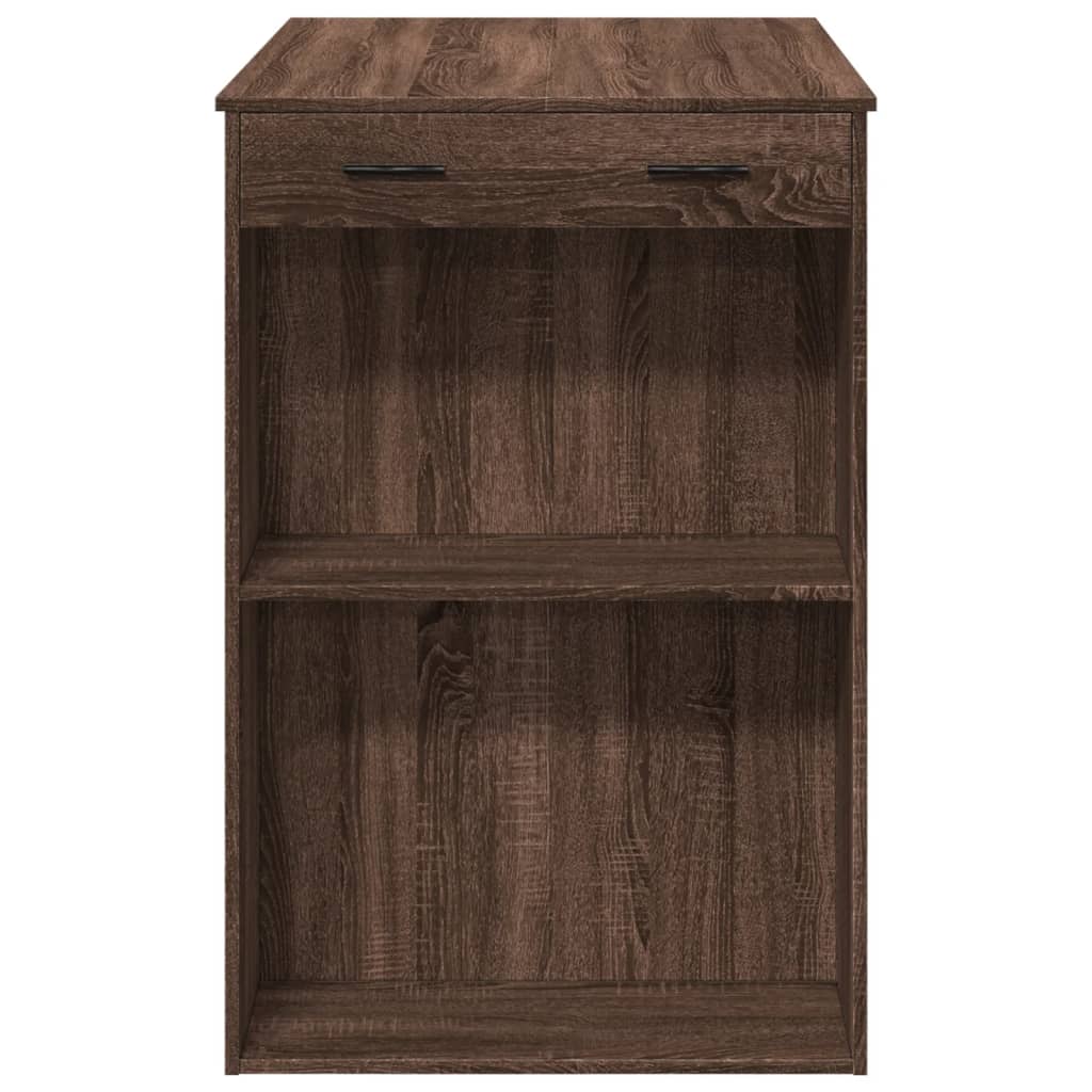 Barbord brun eik 102x70x103,5 cm konstruert tre - DMF Handel