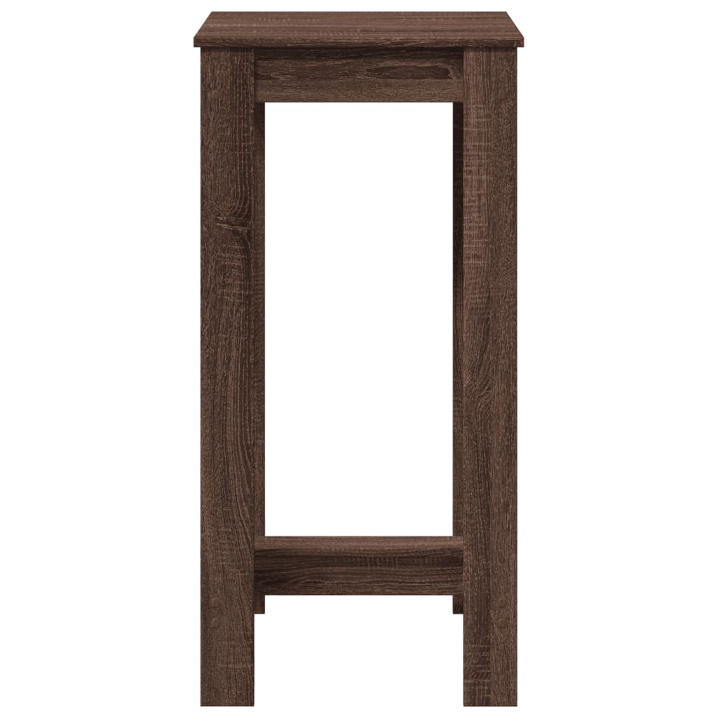 Barbord brun eik 51x50x103,5 cm konstruert tre - DMF Handel