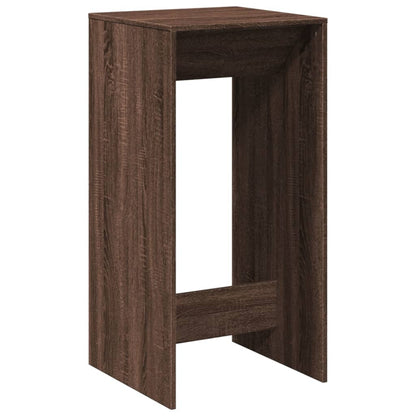 Barbord brun eik 51x50x103,5 cm konstruert tre - DMF Handel