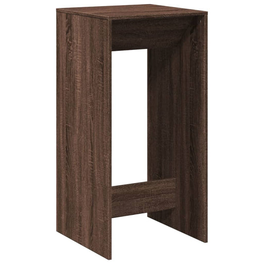 Barbord brun eik 51x50x103,5 cm konstruert tre - DMF Handel