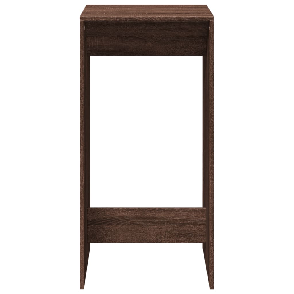 Barbord brun eik 51x50x103,5 cm konstruert tre - DMF Handel