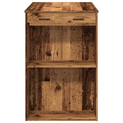 Barbord gammelt tre 102x70x103,5 cm konstruert tre - DMF Handel