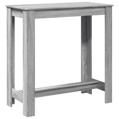 Barbord grå sonoma eik 102x50x103,5 cm konstruert tre - DMF Handel