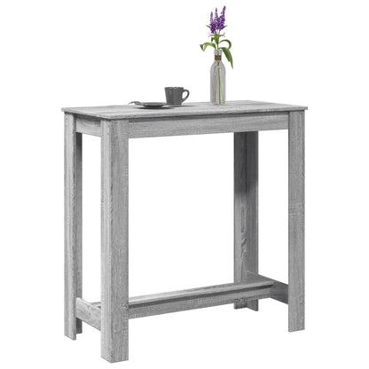 Barbord grå sonoma eik 102x50x103,5 cm konstruert tre - DMF Handel